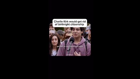 Charlie Kirk: “I am not king you should stay.” WOW