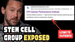 Global Stem Cell Group EXPOSED: Using CPI Stem Cells Name to Mislead Patients