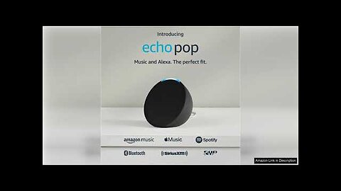 Amazon Echo Pop | Full sound compact smart speaker with Alexa | Review