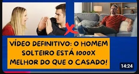 O VEREDITO QUE TODOS QUERIAM OUVIR: OS HOMENS SOLTEIROS ESTÃO EM MELHOR SITUAÇÃO DO QUE OS CASADOS!