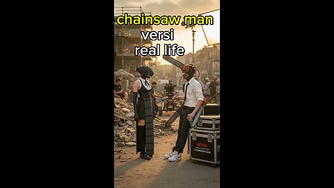 chainsaw man versi real life