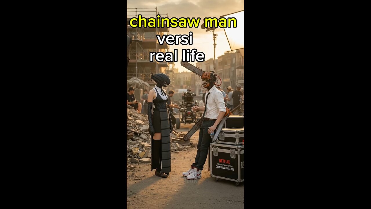 chainsaw man versi real life