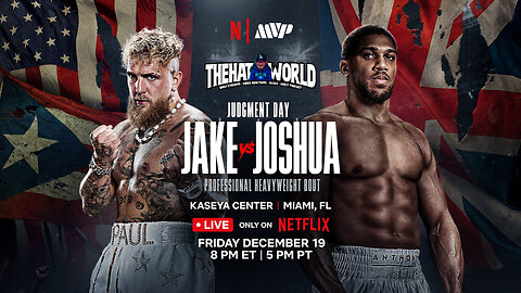 Jake Paul Vs Anthony Joshua, Judgement Day Boxing Match / Livestream