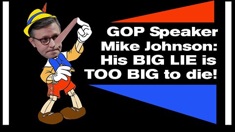 Speaker Mike Johnson lied like a barnyard dog today! * January 14, 2025