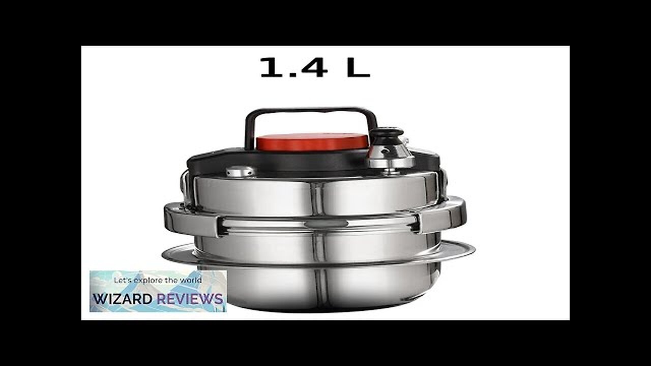 1.4L Outdoor Camping Small Pressure Cooker Household Home Fragrant Rice Multi Layer Review