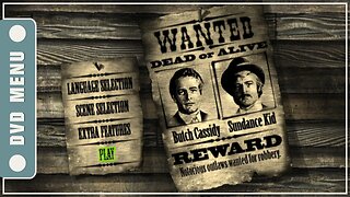 Butch Cassidy and the Sundance Kid - DVD Menu