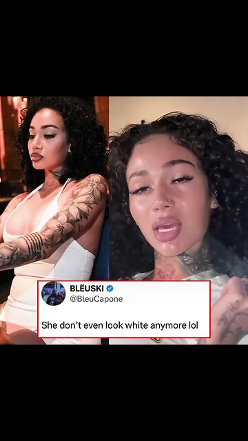 Fans are buzzing that rapper Bhad Bhabie no longer even resembles her "white" roots in recent pics