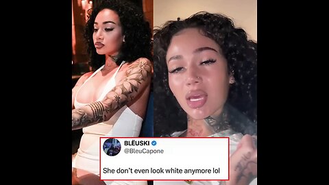 Fans are buzzing that rapper Bhad Bhabie no longer even resembles her "white" roots in recent pics