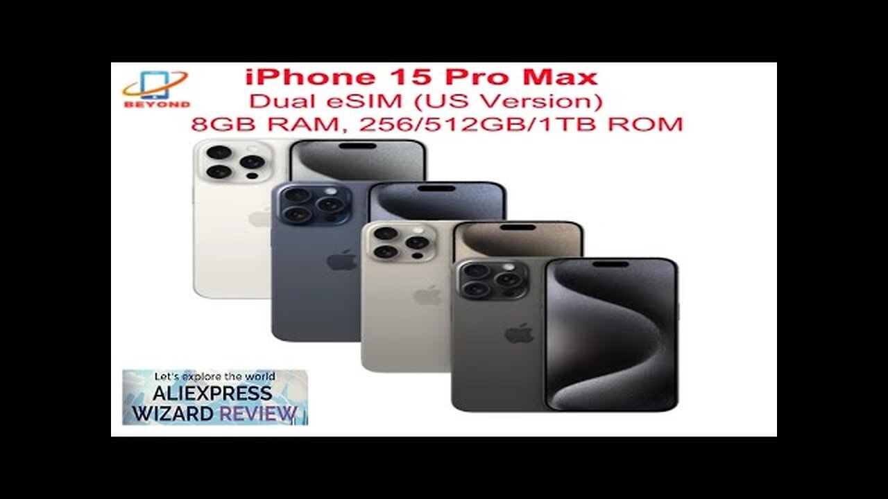 iPhone 15 Pro Max Dual eSIM 6.7" Genuine LTPO Super Retina XDR Review