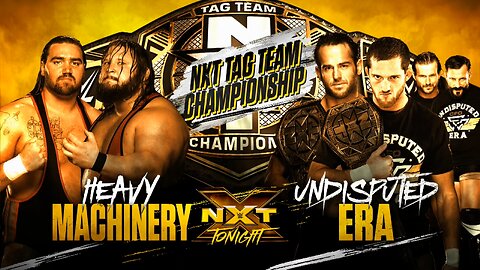 Heavy Machinery vs The Undisputed Era - NXT Tag Team Championship Match (Full Match)
