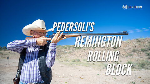 Pedersoli Remington Rolling Block Silhouette Rifle
