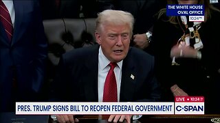 Pres. Trump Signs Bill to Reopen Federal Government