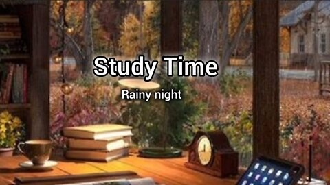 30 minute study timer with rain sound