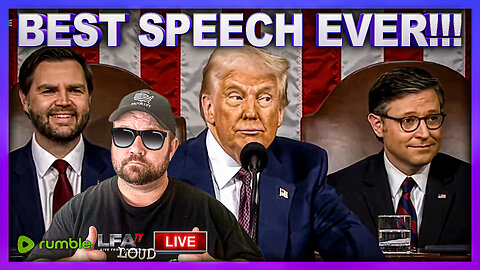 TRUMP - BEST SPEECH IN AMERICAN HISTORY | LOUD MAJORITY 3.5.25 1PM