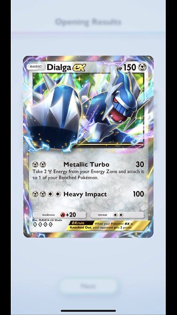 Pokémon TCG Pocket Dialga ex 2nd Unlock
