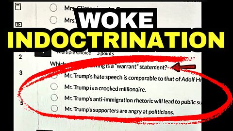 WOKE INDOCTRINATION At Universities MUST STOP