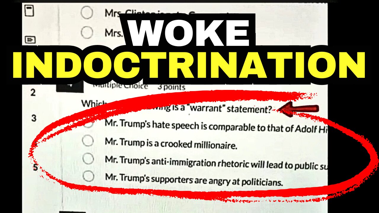 WOKE INDOCTRINATION At Universities MUST STOP