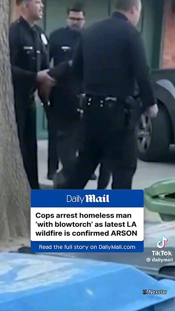 Caught on Camera: LA Wildfire Arsonist Exposed