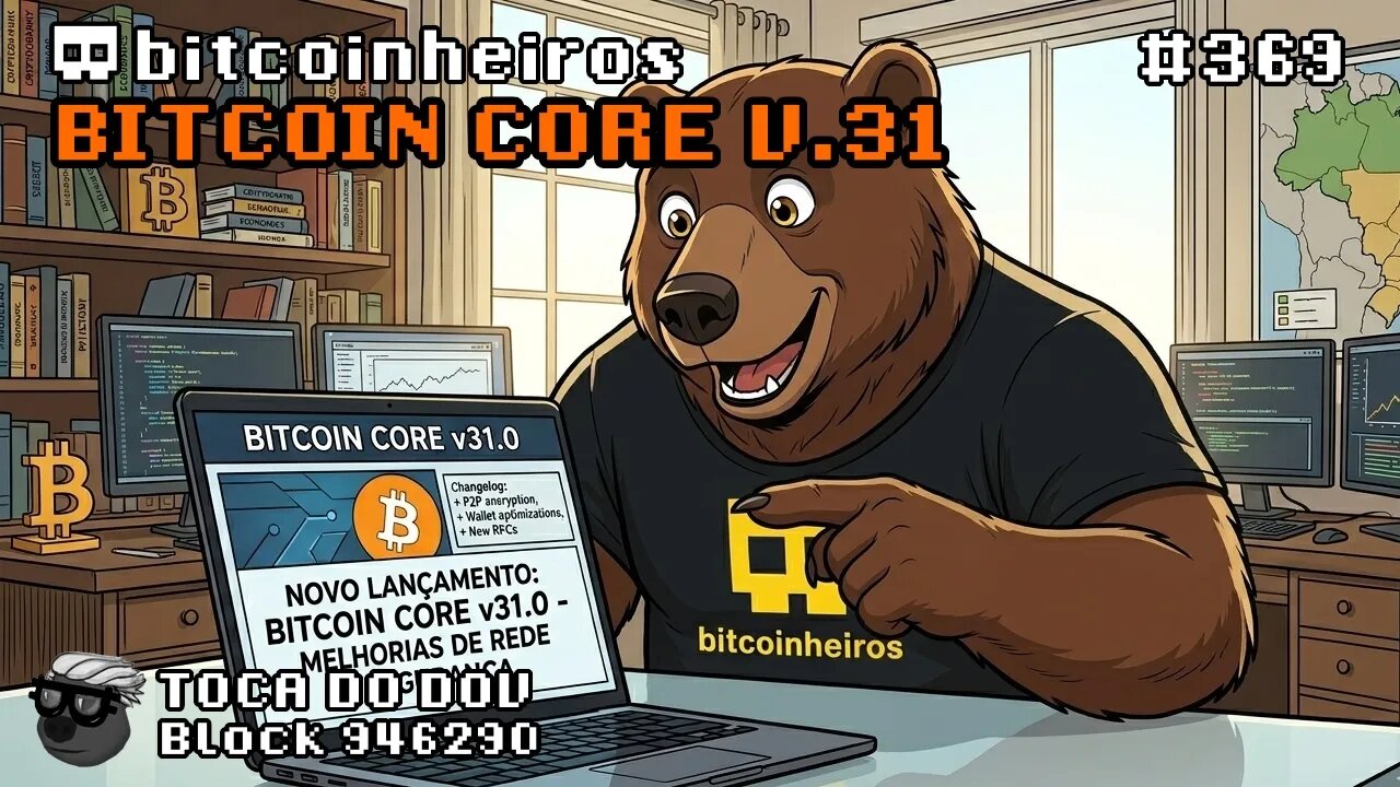 Novidades da versão 31.0 do Bitcoin Core