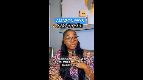 Amazon Pays $35-58/hr