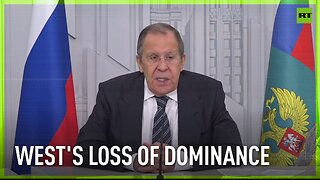 West needs to overcome their psychological loss of dominance – Lavrov