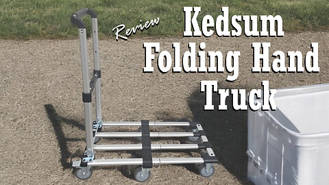 Kedsum Folding Hand Truck Review | Setup & Honest Opinion