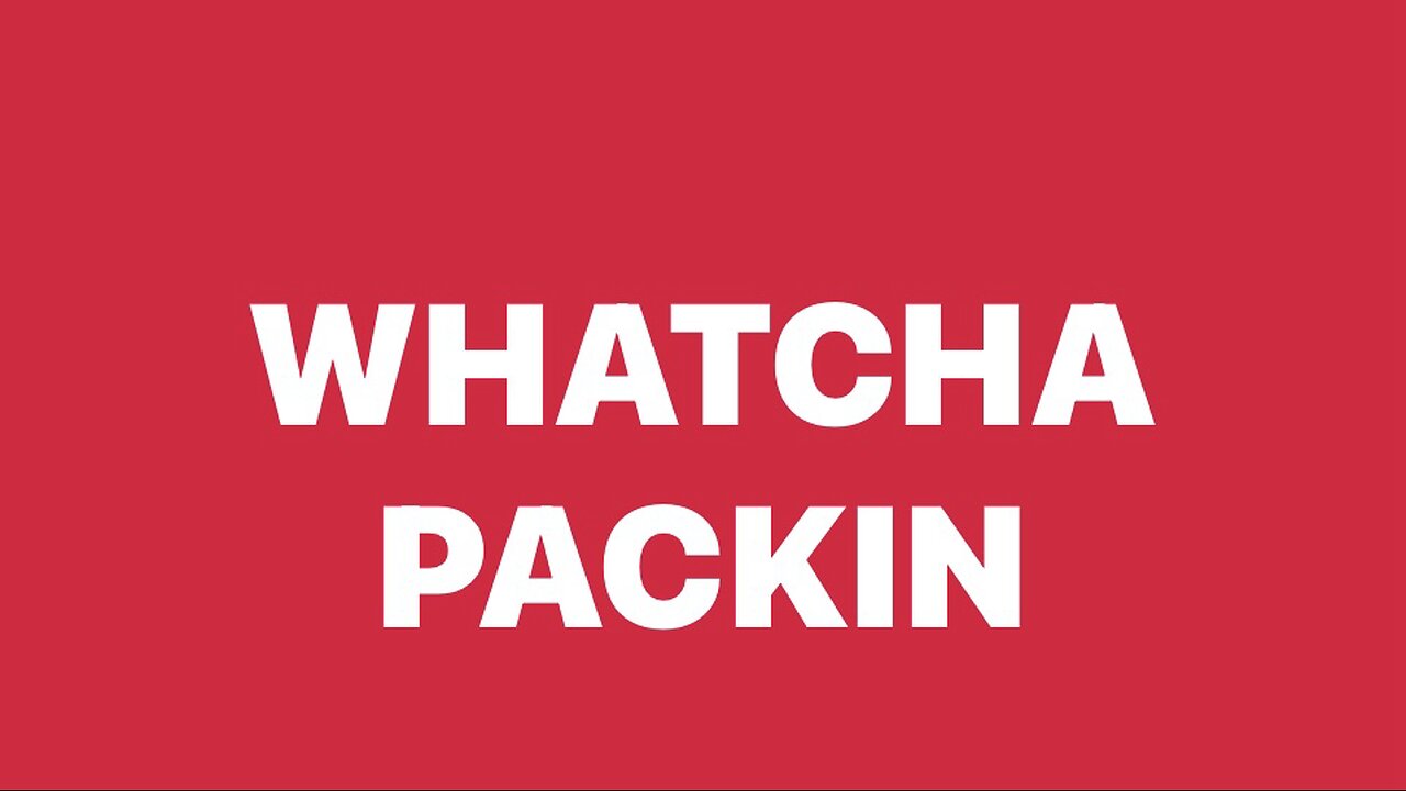 Freedom Friday Whatcha[ackin