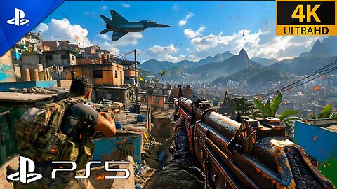 (PS5) The Favela Escape | Realistic Immersive ULTRA Graphics Gameplay [4K 60FPS HDR] Call Of Duty