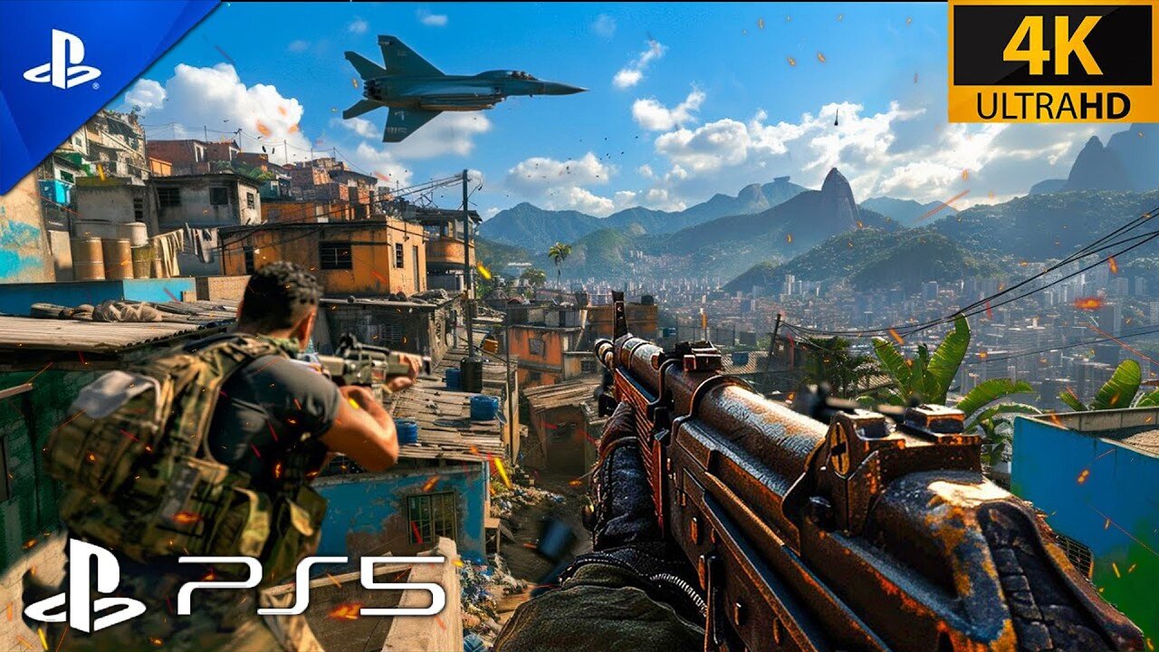 (PS5) The Favela Escape | Realistic Immersive ULTRA Graphics Gameplay [4K 60FPS HDR] Call Of Duty