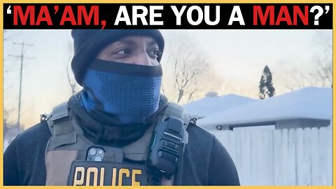 ICE Agent DESTROYS Trans Activist, But "His" Response Is Even WORSE!