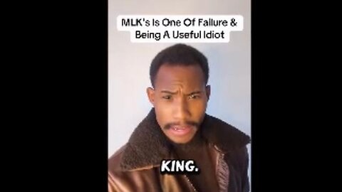 Some Black People Realize What MLK and the So-Called Civil Rights Movement Really Were About