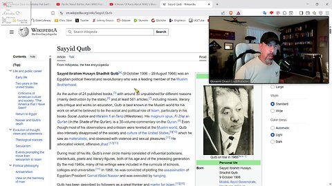 Sayyid Qutb, Godfather of Muslim Brotherhood Jihad