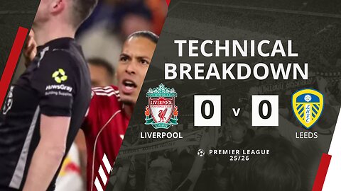LEEDS SHUT DOWN LIVERPOOL! 🧱 Reds Held 0-0 at Anfield | Premier League Highlights