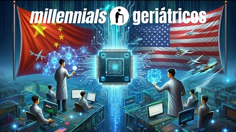 EUA x China e a Corrida pela Inteligência Artificial | Millennials Geriátricos