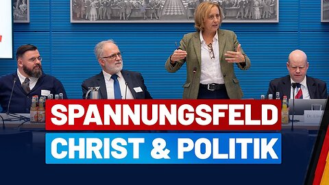 Spannungsfeld Christ und Politik – Vortragsveranstaltung der AfD-Fraktion im Bundestag