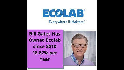 Bill Gates ecolab👇