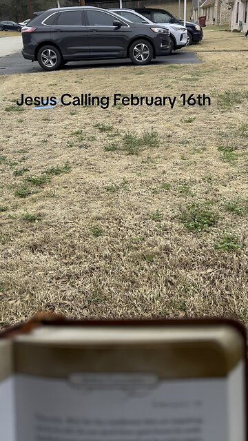 Jesus Calling February 16th