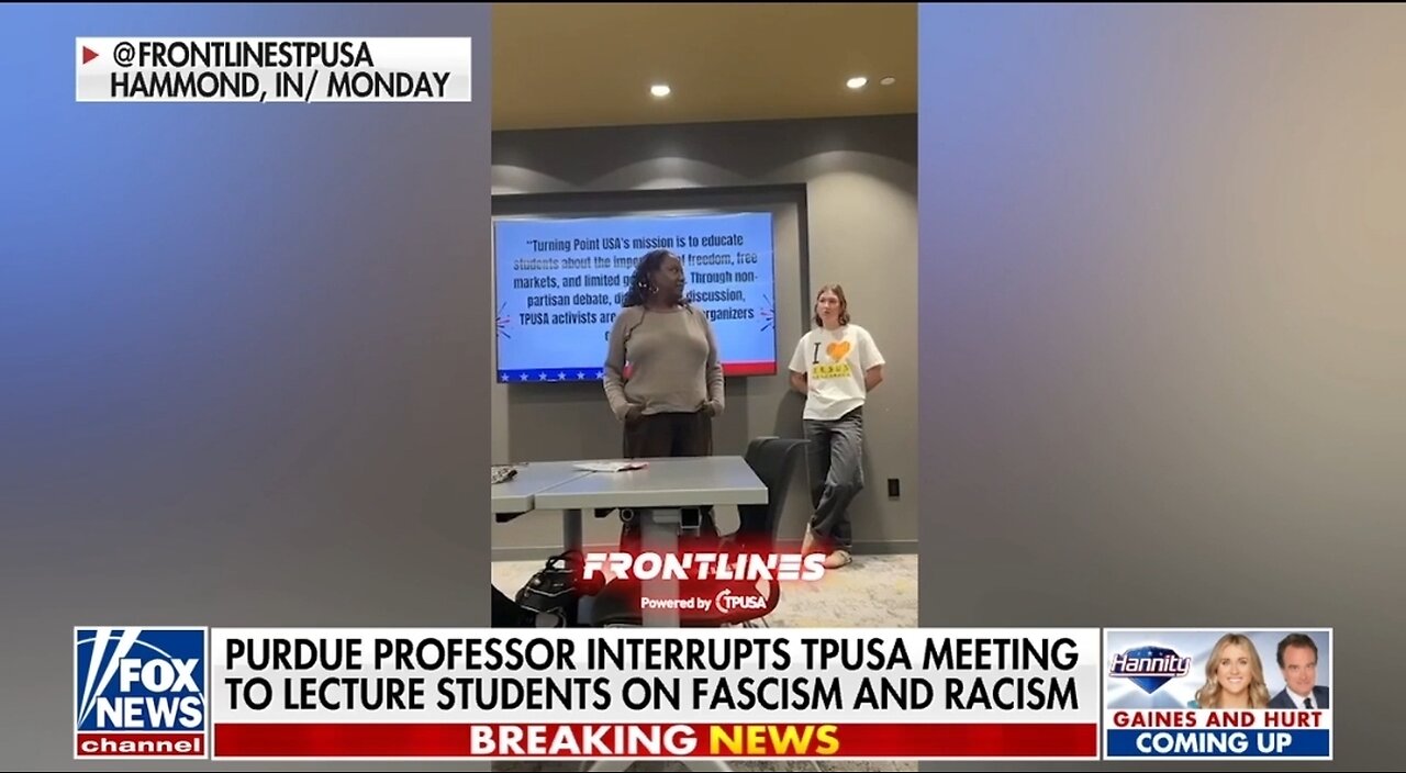 Purdue Professor Calls Turning Point Chapter Fascists