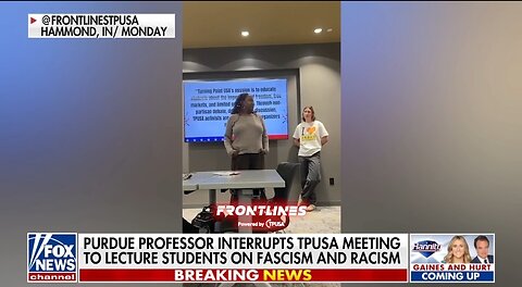 Purdue Professor Calls Turning Point Chapter Fascists