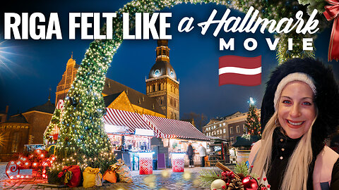 Riga Felt Like a Hallmark Movie 🎄✨ First Time in Latvia at Christmas 🇱🇻