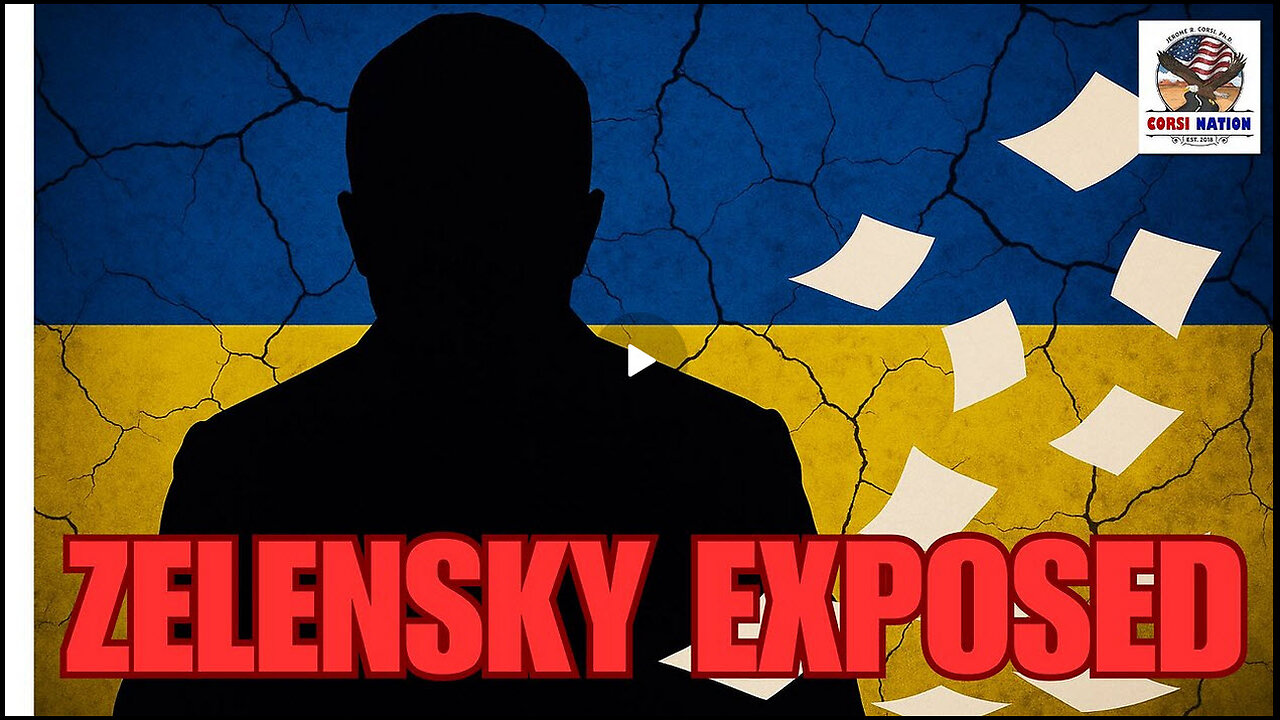 DR. JEROME CORSI--Zelensky Cornered: The Peace Deal and Ukraine Corruption Blows Open