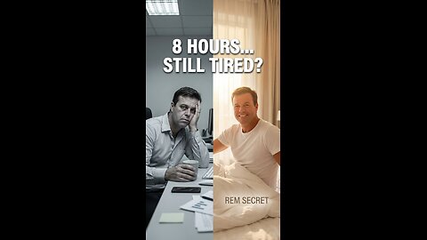 The REM Sleep & Energy Connection: Why You're Exhausted After 8 Hours