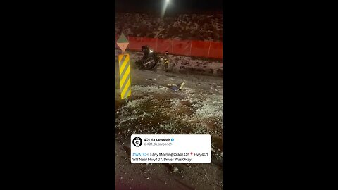 Serious Crash In Highway 401