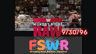 Classic Wrestling: WWF Raw 9/30/96 Recap/Review/Results