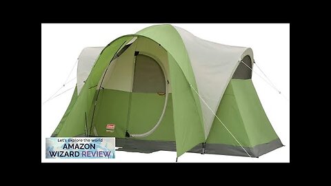 Coleman Montana Camping Tent 6/8 Person Family Tent with Included Rainfly Carry Review