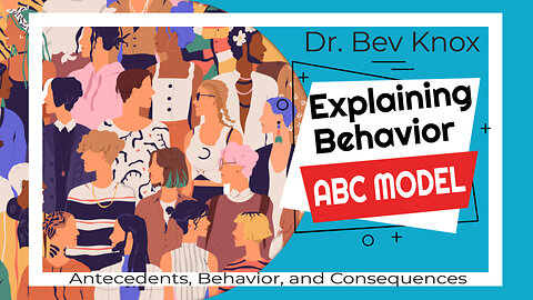 Explaining Behavior - The ABC Model – Antecedents, Behavior, and Consequences