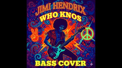 Jimi Hendrix – Who Knows | Legendary Funk Rock Bass Cover 🇺🇸