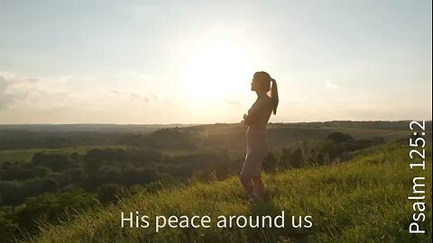 His peace around us