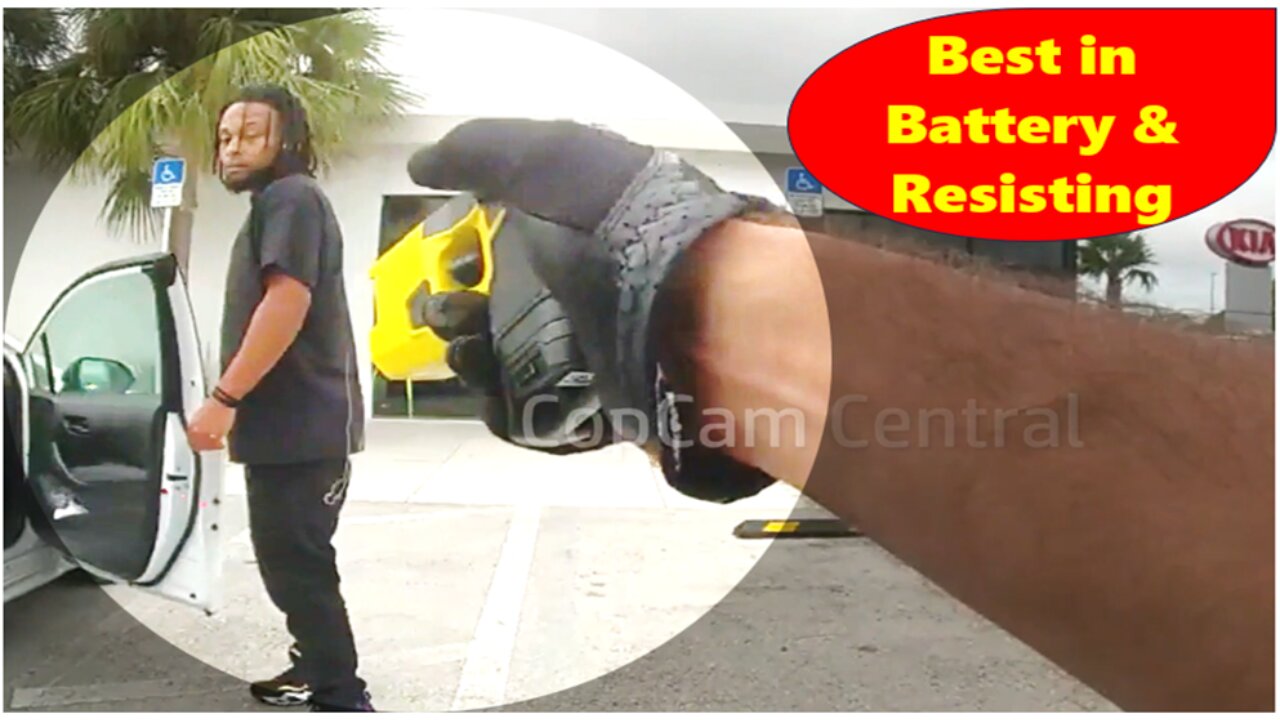 He'd Rather be Tased and Jailed than Obey the Law Enforcement Officer